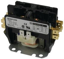 8910DP12V09 - CONTACTOR, DPST, 220VAC, 20A, PANEL detail