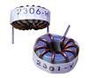 Part Number: 2000-100-H-RC
Price: US $0.79-0.64  / Piece
Summary: 


 TOROIDAL INDUCTOR, 10UH, 6.6A, 15%


 Inductance:
10μH



 Inductance Tolerance:
± 15%




 DC Resistance Max:
0.015ohm




 DC Current Rating:
6.6A

 

 Inductor Case Style:
Radial Leaded



 No.…